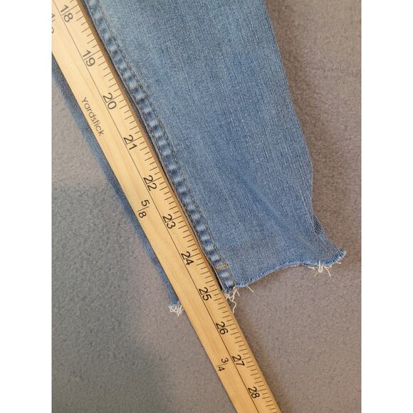 Free People Reagan Skinny Jeans Size 25 Button Front – EUC - Picture 8 of 9